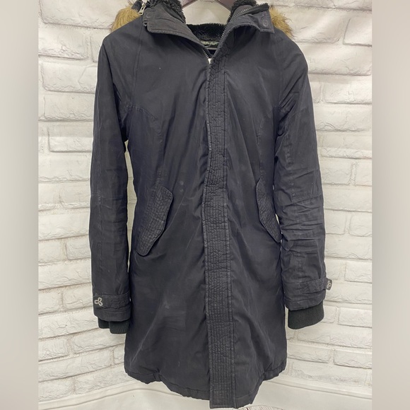 TNA Aspen Parka Small Black - Picture 1 of 12
